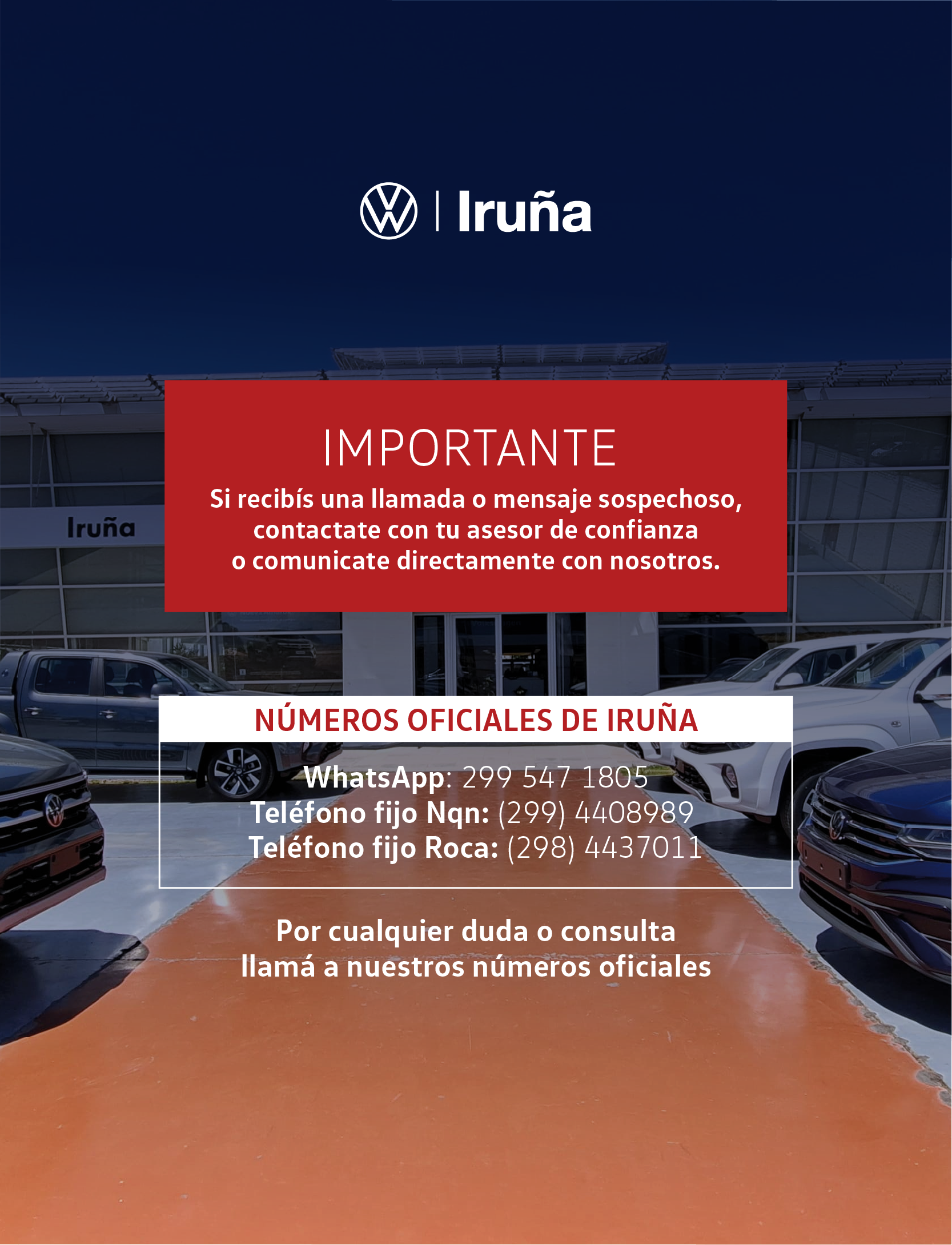Iruña - Ventas Corporativas